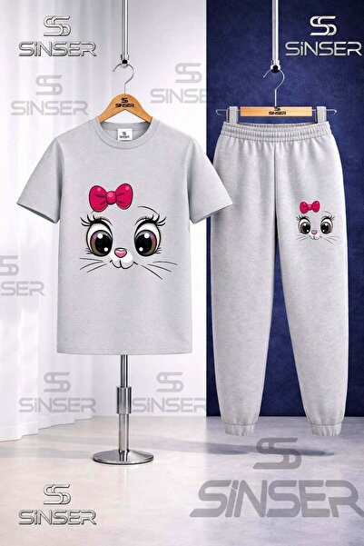 SS SİNSER Set de trening pentru copii CAT EYE PMBE KRDL cu imprimeu