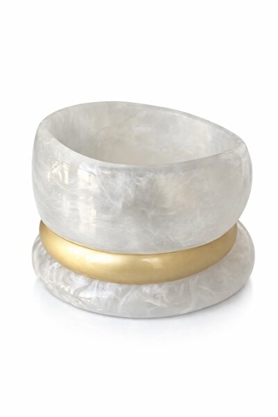 CHARMLUCKY 3-Piece Bone Bracelet