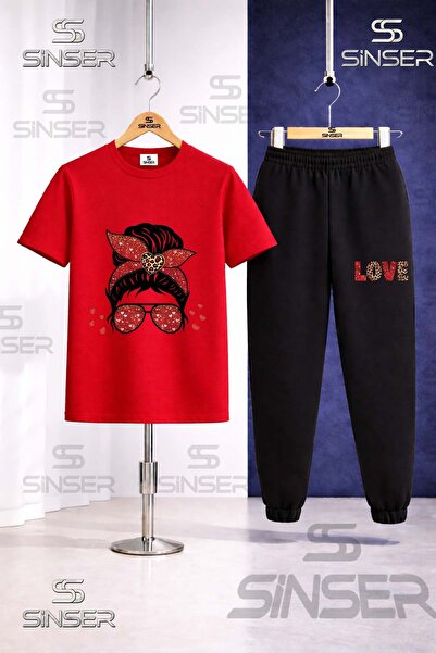 SS SİNSER Παιδικό Σετ Φούτερ με Μπλουζάκι με Σχέδιο ΚΟΥΜΠΑΡΑΣ με Γυαλιά και Κ...