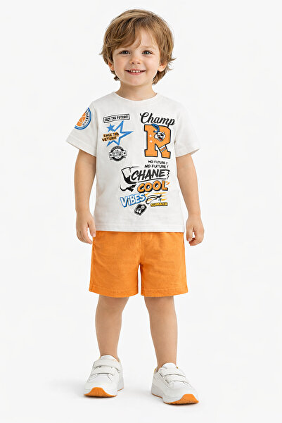 Melodikids Καλοκαιρινό αγόρι κάτω και επάνω σετ