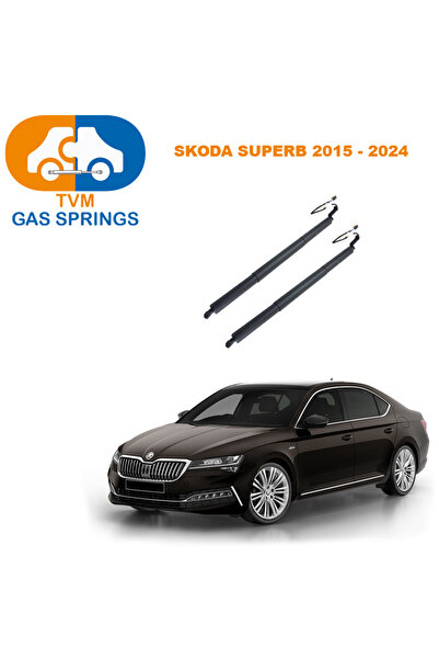TVM Gas Springs Skoda Superb 2015-2024 Elektrikli Bagaj Amortisörü Sağ / Sol ...