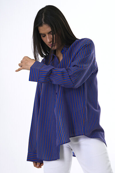 ABBRA Γυναικείο πουκάμισο με σάλι