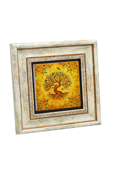 Sadrazam Σύμβολο Δέντρου της Ζωής με μοτίβο, Πίνακας ζωγραφικής με φυσική πέτ...