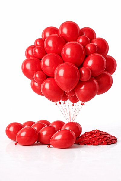 BALON DİYARI Kırmızı Premium Lateks Balon – Kalın Dayanıklı Parti & Organizas...