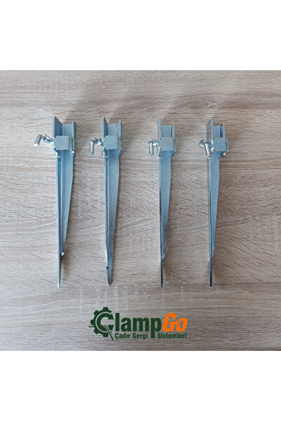 ClampGo Çadır Gergi Sistemleri Kendinden Yaylı Gergi Sistemli Çadır Kazığı Ga...