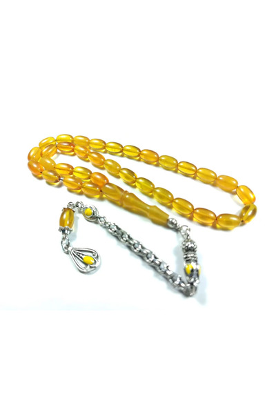 İskeçe Tesbih Γερμανική ασημένια φούντα με συνδυασμό χρωμάτων 0.6 Delim Crimp...