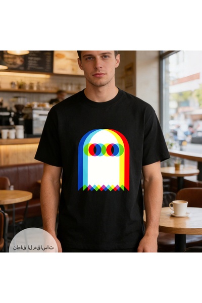 Arabest Men's Pure Cotton 234g T-Shirt, Double-Sided Heat Transfer Print, Box...