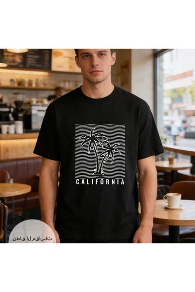 Arabest Men's Pure Cotton 304g T-Shirt, Double-Sided Heat Transfer Print, Box...