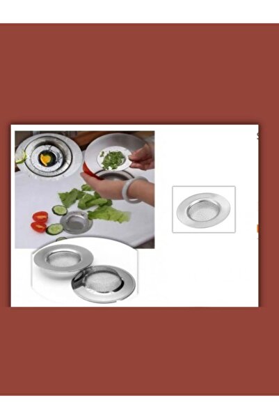 CİYESKA Pratik Evye Süzgeci | 7,5 cm Lavabo Gider Koruyucu Aparat