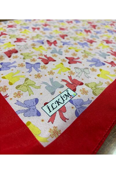 cs ilkim Παιδικό μαντήλι χιτζάμπ με ψηφιακή εκτύπωση, βαμβακερό (83x83 εκ.)