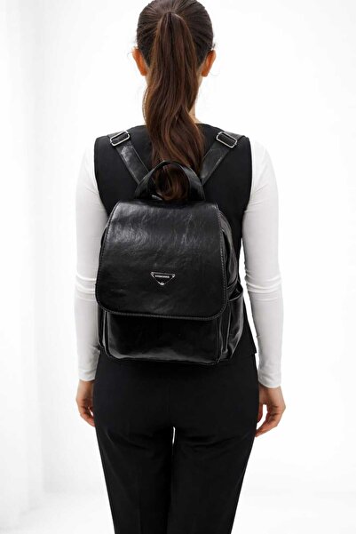 Sanmorris Backpack Faux Leather Backpack
