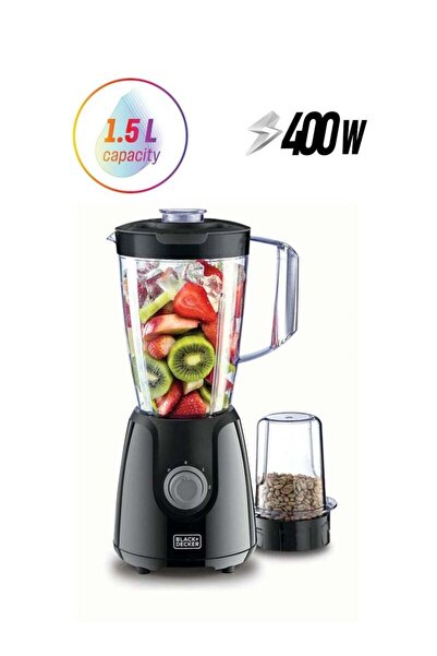 Black&Decker Blender With Grinder Mill 400 W