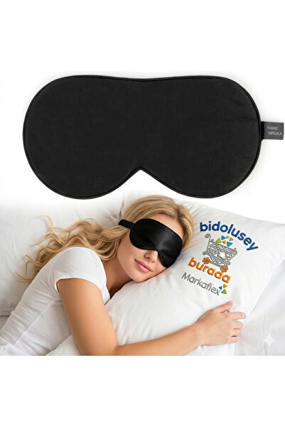 Markaflex Yoga Eye Patch Black – Unisex Soft Sleeping Eye Mask για Διαλογισμό...