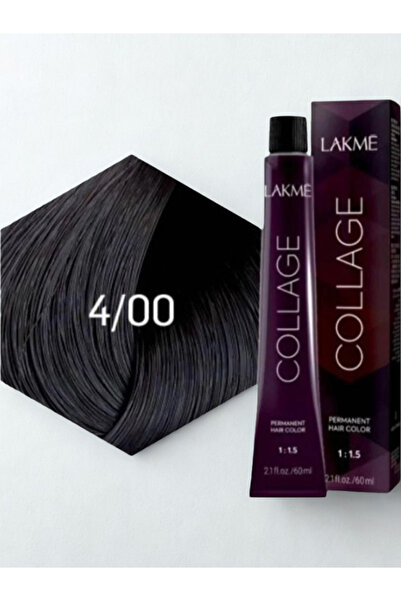LAKMÉ 4/00 Medium Brown Intense Color Kit – صبغة بني متوسط