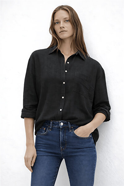 Fashion Friends Βαμβακερό Άνετο Μακρυμάνικο Πουκάμισο 26Y0245K1