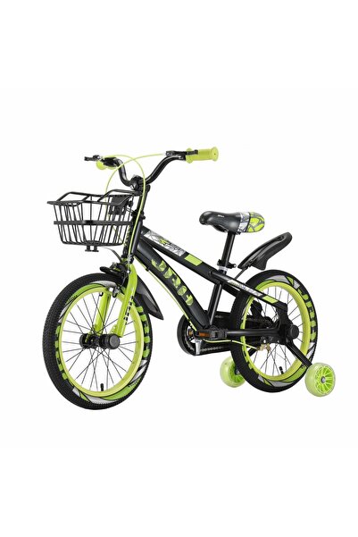 OEM JRH Sport παιδικό ποδήλατο 16 ιντσών, με βοηθητικές ρόδες LED, ατσάλινο σ...