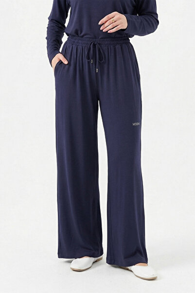 Missemramiss Παντελόνι με πέτρες 5356 Ναυτικό μπλε