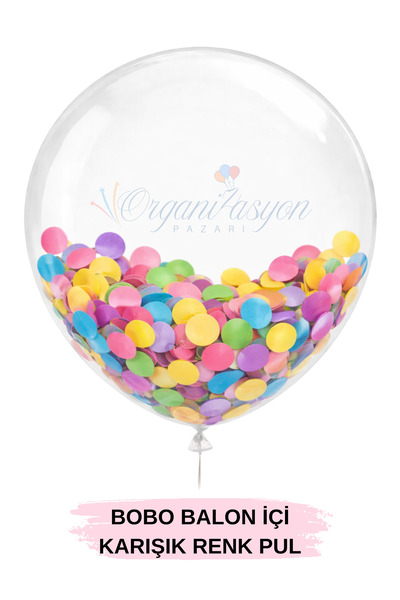 Organizasyon Pazarı Mixed Bobo Balloon Stamp |   Transparent Balloon Stamp | ...