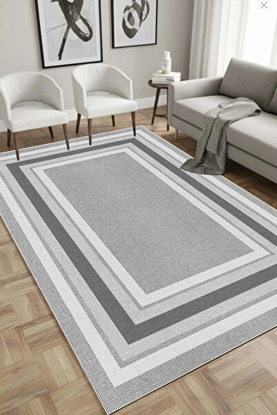 MUA HOME DECOR Dijital Baskı Yıkanabilir Kaymaz Taban Salon Halısı Mutfak Hal...