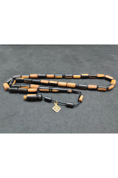 İskeçe Tesbih Έργο του δασκάλου Χαλίλ Χιλμί, ξηρό ξύλο τόρνας, σπάνιο χρώμα, ...