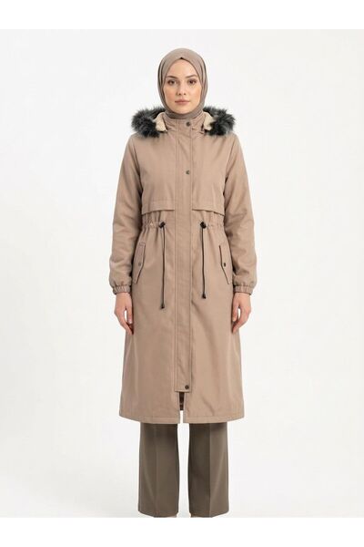 ELBİSHE Kadın İçi Kürklü Mont CK-1009