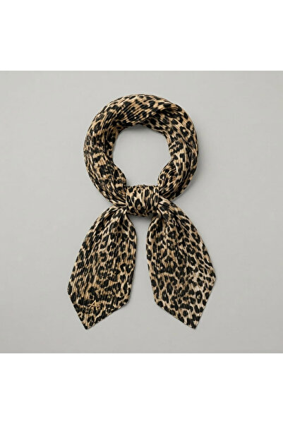 TAŞDELEN AVM Πλισέ Σατέν Μπαντάνα/Φουλάρι με Διάφορα Σχέδια