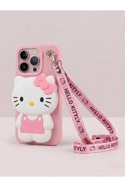 OSG 3D Patterned Phone Case with Bag Compatible with iPhone 13 Pro and Neck S...