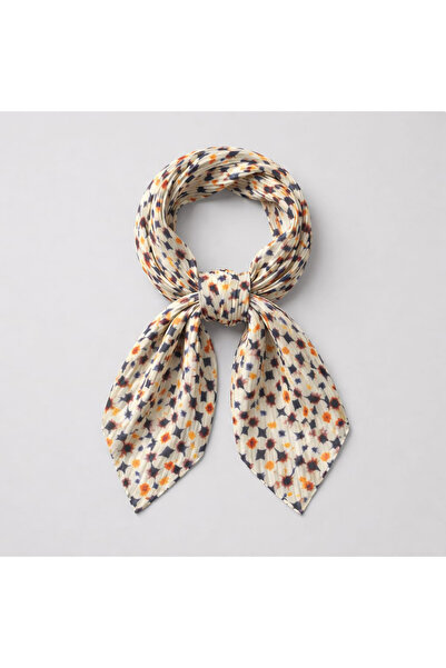 TAŞDELEN AVM Πλισέ Σατέν Μπαντάνα/Φουλάρι με Διάφορα Σχέδια