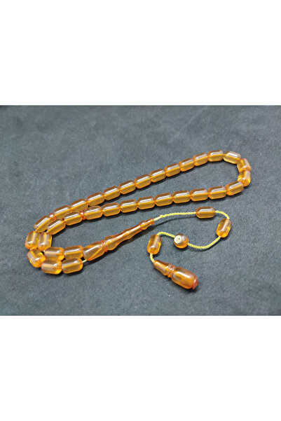 İskeçe Tesbih Έργο του Μουχάμεντ Τασίρ Ουστά, Πιστοποιημένο Κεχριμπάρι Γιέμεν...