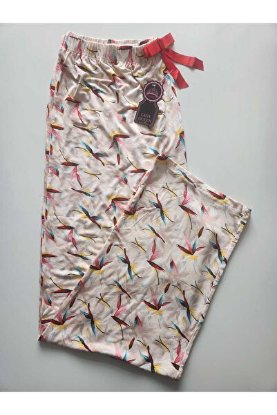 Lady Queen Πιτζάμα με λύκρα και βισκόζη μεγέθους Battal 6020