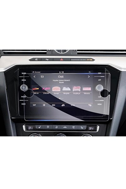 Glassmax VW Passat B8-8.5 Multimedya Ekran Koruyucu- Kırılmaz Şeffaf Nano Tek...