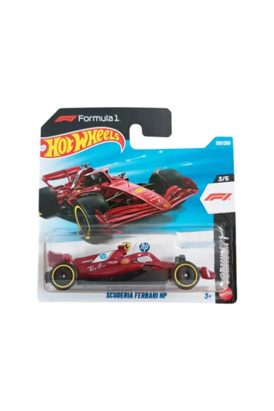 HOT WHEELS Scuderia Ferrari HP – Formula 1, red, scale 1:64