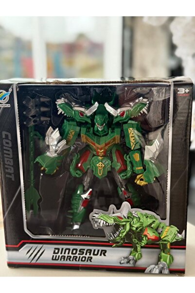 SHUNQIRUN dinasour warrior 24x25 cm pakette dönüşen robot