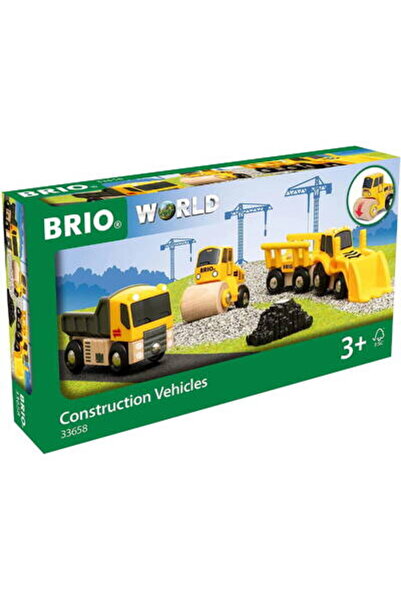 RAVENSBURGER Set 3 masinute Brio - Vehicule constructii