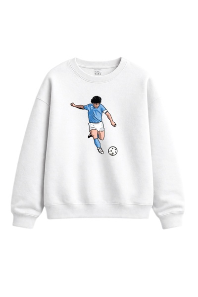 Rabona Fashion تي شيرت/سويت شيرت/هودي بطبعة "أنا أتبرع لمارادونا" و"يارادان"