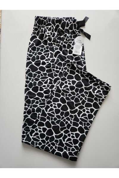 Lady Queen Πιτζάμα με λύκρα και βισκόζη μεγέθους Battal 6020