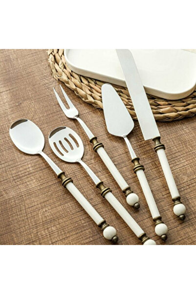 ROY KING Knob 5 Piece Antique Service Set