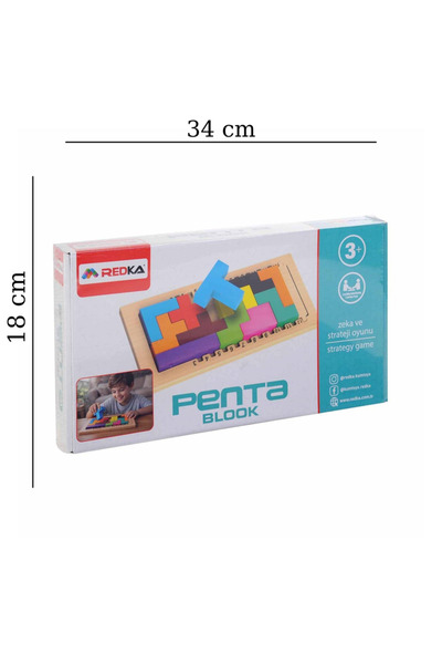 KESKİN SOUND Wooden Penta Block