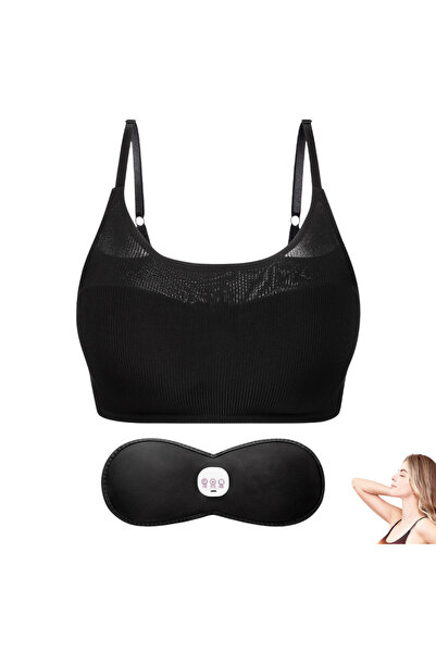 Rimenss Sutien Masaj Electric, Tehnologie EMS Wireless, Compresie Caldă 45°C,...