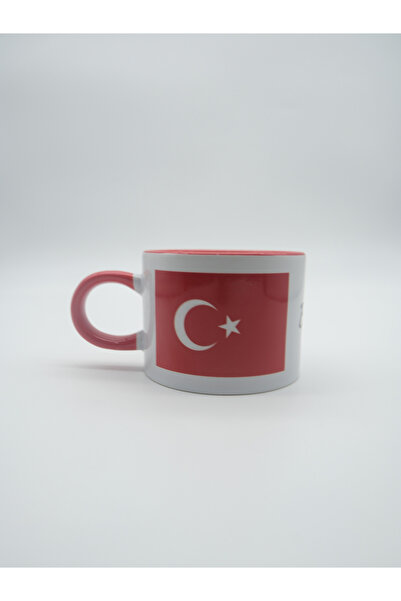 ATEŞLER HEDİYELİK kişiye özel baskılı kırmızı motto fincan ( SİPARİŞ SONRASI ...
