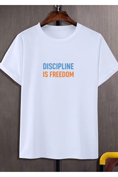 barsdepo Μπλουζάκι με στάμπα Discipline, Ποιότητα Premium, Unisex για Παιδιά/...