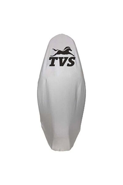 Gogo غطاء مقعد متوافق مع TVS أبيض وأسود