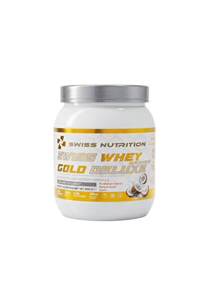 Swiss Nutrition SWISS Whey Gold Deluxe Series Protein Tozu Creamy Coconut 20 ...