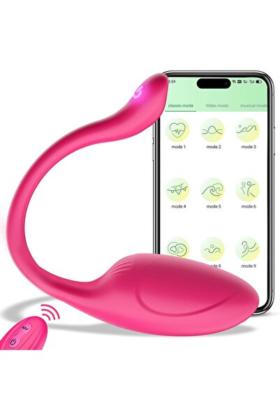 O.M.D Ελεγχόμενο από εφαρμογή φορετό δονητικό συσκευή για ζευγάρια