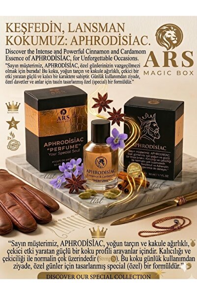 Ars Magic Box ARS APHRODİSİAC NİŞ ÖZEL TASARIM - YOĞUN TARÇIN/KAKULE ETKİLİ, ...