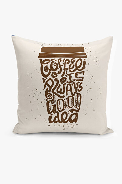 Filamente Κάλυμμα μαξιλαριού διπλής όψης με ψηφιακή εκτύπωση - Ώρα Τσαγιού/Κα...