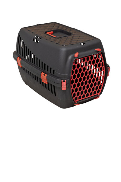 KEDİ TAŞIMA KABI SİYAH ORTA BOY BOX 59X39X37 CM