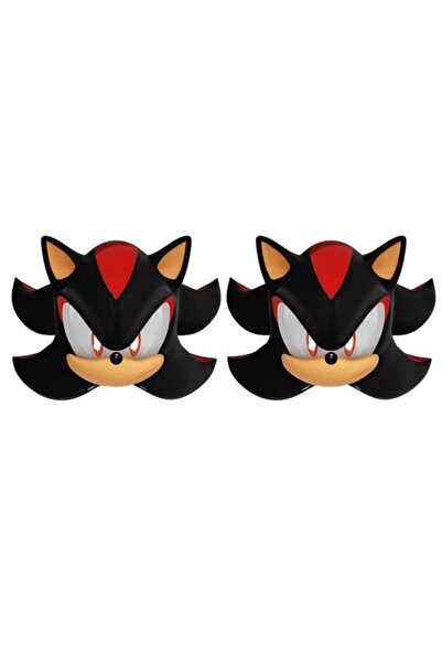 parti show Shadow Sonic 6'lı Kağıt Maske