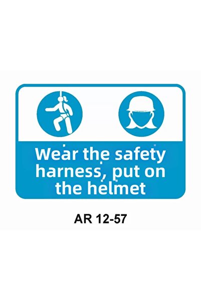 Outdoor One Work Safety Warning Sign 1 Piece Pvc 21 X 29cm
