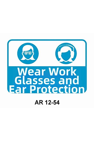 Outdoor One Wear Work Glasses and Headphones Women F, Figured Work Safety War...